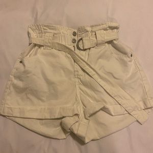 High waisted shorts
